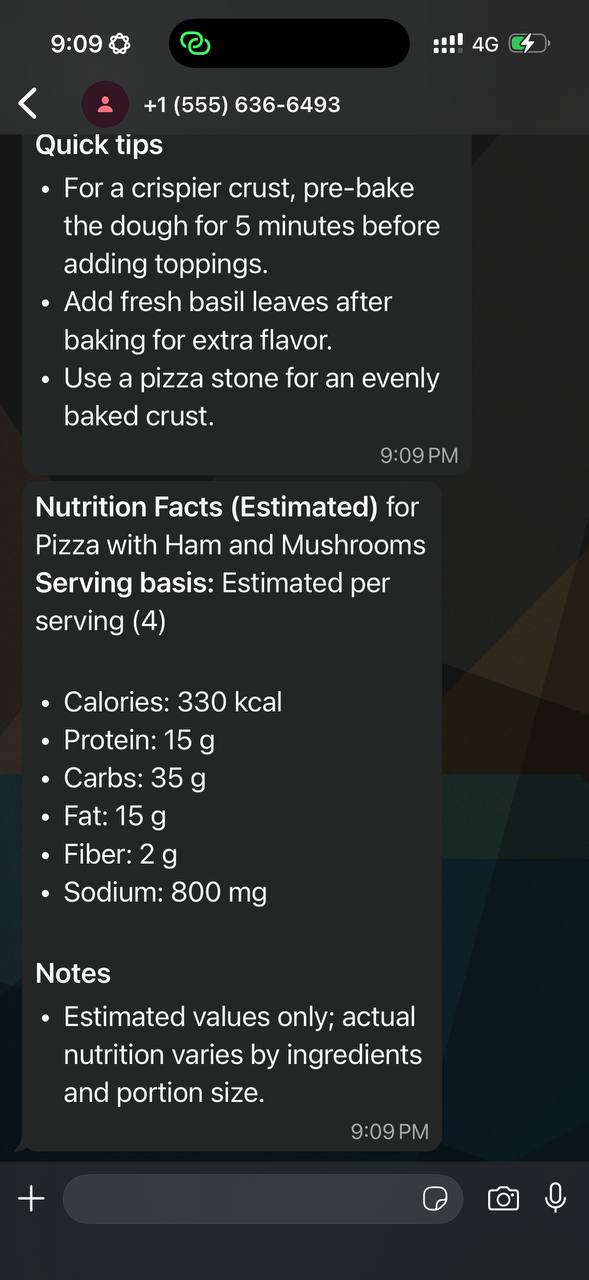 Help menu with close-up retry guidance when confidence is low